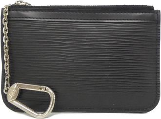 Louis Vuitton Black Coin Purse/Coin Case (Pre-Owned)