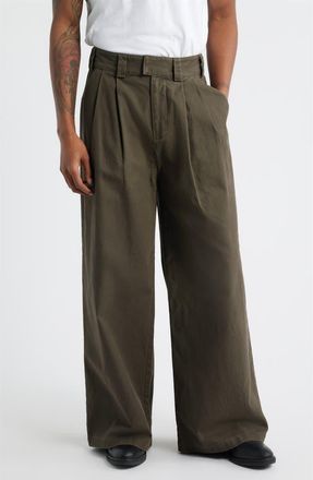 Elwood Wide Leg Deck Pants in Espresso at Nordstrom, Size 30