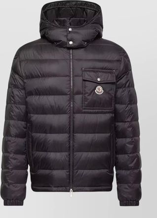 Moncler down hooded puffer jacket