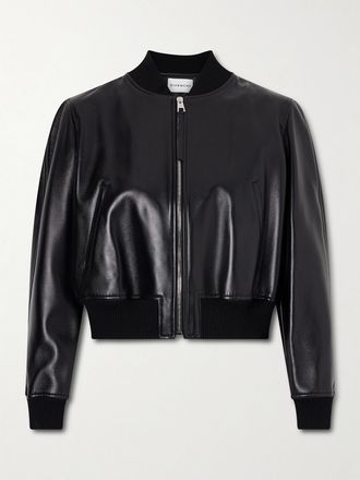Givenchy Bomber In Pelle - Nero