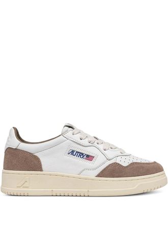 Autry suede-panels sneakers - men - Calf Leather/Calf Suede/Fabric/Rubber - 40 - White