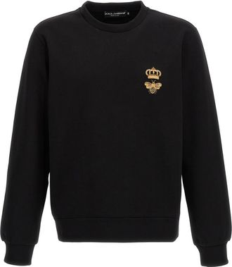 Dolce & Gabbana Black Essential Sweatshirt