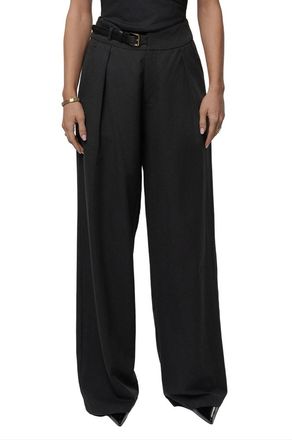 JLUXLABEL Everywhere Belted Trousers in Black at Nordstrom, Size X-Small 26