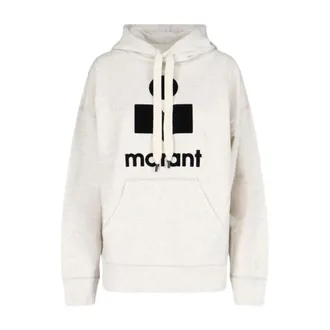 Isabel Marant Mansel Sweatshirt - female - Isabel Marant - Hoodies - Beige - S - Sweatshirts & Hoodies
