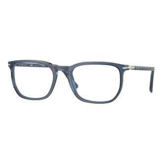 Persol Glasses, unisex, Blue, Size: 56 MM Stylish Eyeglasses in Blue Color