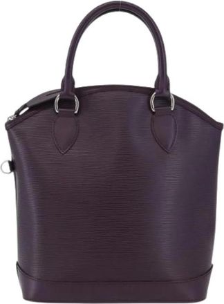 Louis Vuitton Pre-owned Handbags, female, Purple, Size: ONE SIZE Pre-owned Lockit Handbag