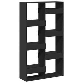 Berkfield Home Room Divider Black 100x33x175 cm Engineered Wood | Size: 100 x 33 x 175 cm