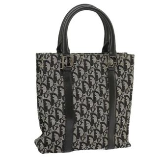 Dior Pre-owned Handbags, female, Blue, Size: ONE SIZE Pre-owned Trotter Canvas Tote Bag