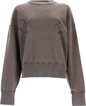 Jean Paul Gaultier Sweatshirts - Dames - Sweatshirts - Grijs - S - Hoodies & sweatvesten