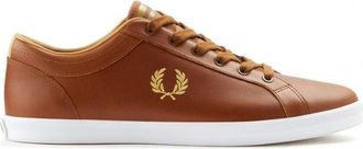 Fred Perry Baseline Sneakers - Heren - Sneakers - Bruin - 41 EU - Schoenen