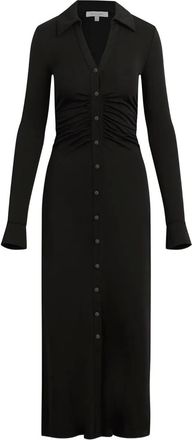 Favorite Daughter Abito lungo con scollo a V - Nero