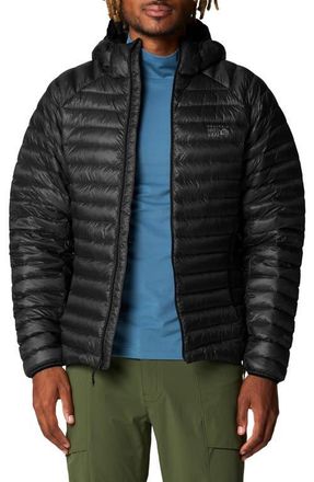 Mountain Hardwear Ghost Whisperer Hooded Packable 1000 Fill Power Down Puffer Jacket in Black at Nordstrom, Size Xx-Large
