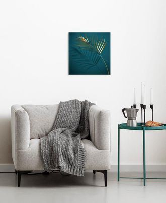 Komar Leinwandbild »Casino Nights - Grösse 30 x 30 cm« Natur 1 Stk. tlg. Keilrahmenbild mi Echtholzrahmen