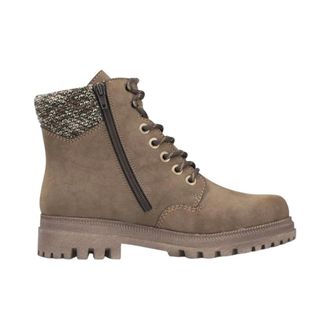 Rieker Enkellaarsjes - Dames - Schoenen - Bruin - Maat: 39 EU Leer