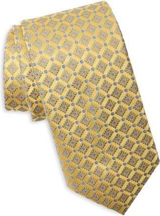 Ted Baker Westgrove Neat Silk Blend Jacquard Tie in Yellow at Nordstrom Rack
