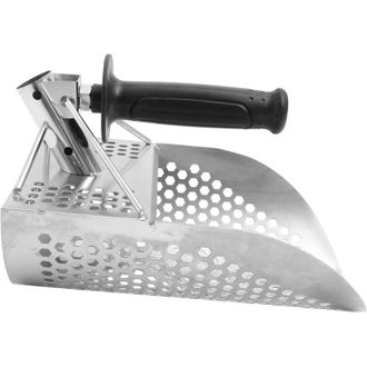 OEM Pala Detector De Metales, Herramienta De Excavaci&oacute;n Para La Playa Y La B&uacute;squeda Del Tesoro Del Suelo, Duradera Con Dise&ntilde;o Perforado Para Una Separaci&oacute;