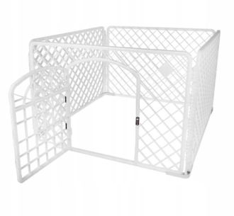 OEM Parque Para Cachorros Parque Para Perros Blanco (i220)