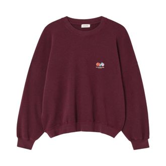 American Vintage Dames, Sweatshirts & Hoodies, Rood, Maat: M Katoen