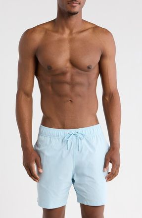 Mr. Swim Swim Trunks in Baby Blue W/Compression at Nordstrom Rack, Size X-Large