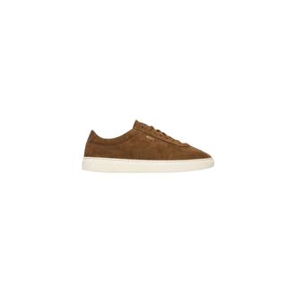 HUGO BOSS Schoenen, Heren, Bruin, 44 EU, Su&egrave;de, Kieran Su&egrave;de Sneakers
