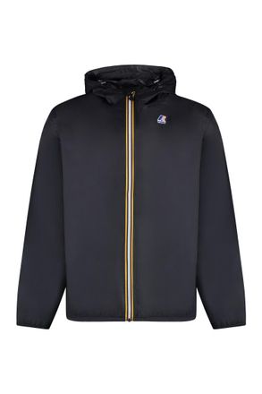 K-Way Navy Blue Hood Jacket