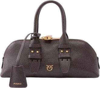 Pinko Pinko, Dames, Tassen, Bruin, Maat: ONE Size