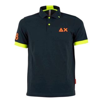 Sun 68 Heren, Tops, Grijs, Maat: S Katoen