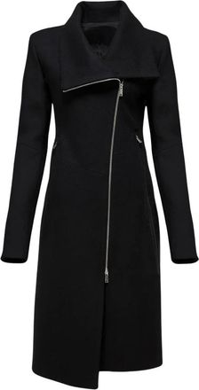 VSP Vilma Wool Coat - Dames - Mantel - Zwart - S - Wol - Jassen