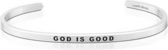 Mantra God Is Good bracelet in Silver at Nordstrom