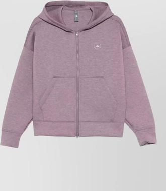 adidas by Stella McCartney hooded sweatshirt logo front pouch pocket