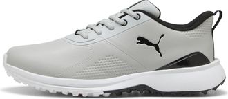 Puma Puma Mens Golf Shoe, Ash Gray-Puma Black, 11.5