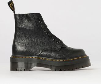 Dr. Martens Anfibi Sinclair in pelle martellata con suola platform