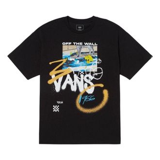 Vans College Graphic T-Shirt Black White VN000GPTBLK