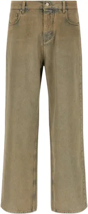 Amiri Heren, Jeans, Beige, Maat: W30 Katoen