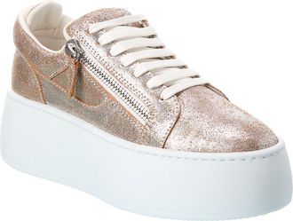 Giuseppe Zanotti Alma Leather Platform Sneaker