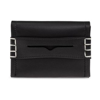 J.W.Anderson Wallets & Cardholders, unisex, Black, Size: ONE SIZE Leather Loafer Card Holder