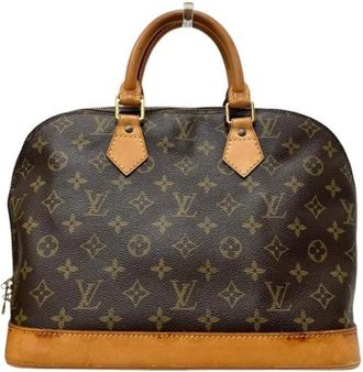Louis Vuitton Pre-owned Alma PM Handtas - Dames - Vintage Handtas - Bruin - ONE Size - Vintage