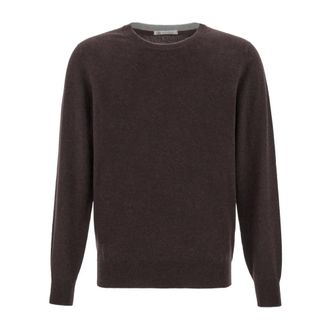 Brunello Cucinelli Uomo, Maglie, Marrone, M, new