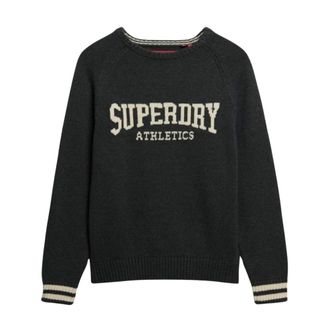 Superdry Donna, Maglie, Grigio, M, new