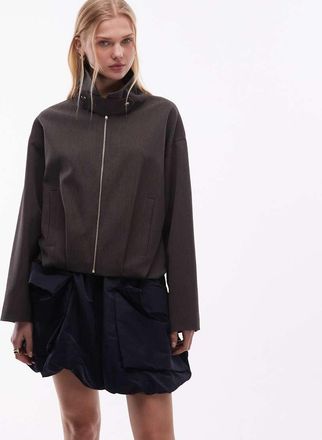 Arket Minigonna multitasche a palloncino blu scuro-Blu navy