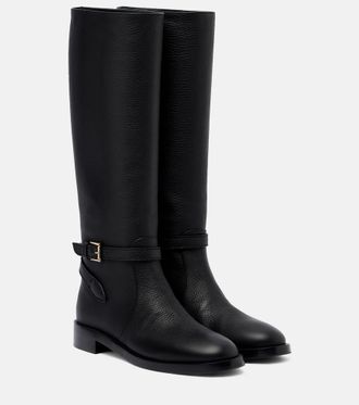 Gianvito Rossi Varenne leather knee-high boots