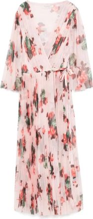 Philosophy di Lorenzo Serafini Maxi Jurk 4042 - Dames - Casual kleedjes - Veelkleurig - M - Leer - Kleedjes
