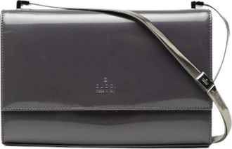 Gucci Borsa a spalla Pre-owned in vernice - - Pre-owned - Donna - Grigio - ONE SIZE