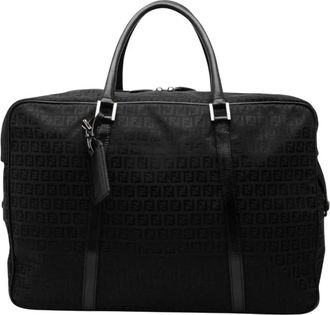 Fendi Pre-owned Weekend Bags, female, Black, Size: ONE SIZE Pre-owned Travel Bag