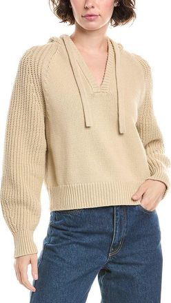 Madewell Open-Neck Ribbed Hoodie