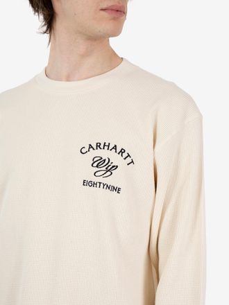 Carhartt Work in Progress L/S Eightynine Waffle T-Shirt natural