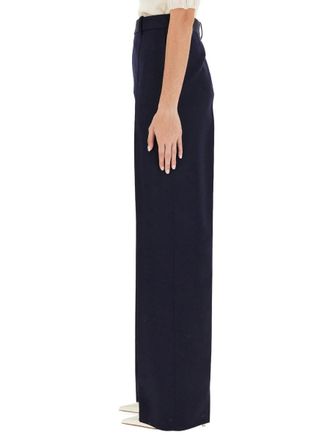 Bottega Veneta Tailored Wool Trousers - Blue