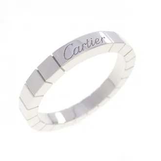 Cartier White Gold White Gold (18K) Band Ring (Pre-Owned)