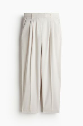 H&M Kn&ouml;chellange Hose - Blassbeige