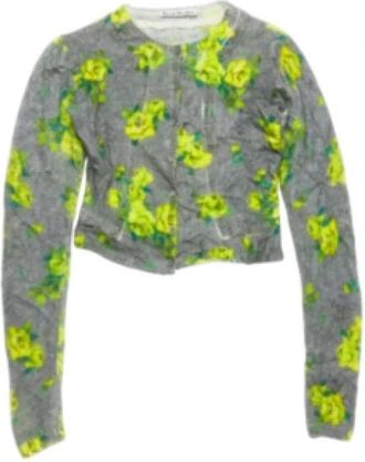Acne Studios Truien - Dames - Vesten - Grijs - S - Truien & Vesten